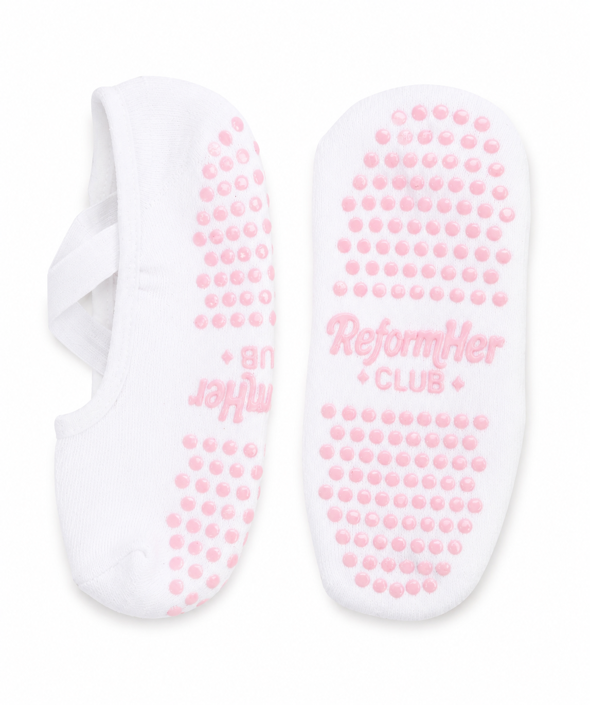 White Ballet Grip Sock