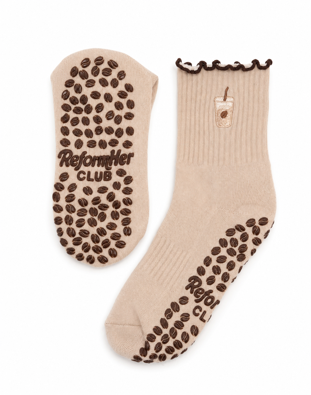 Coffee Core Grip Sock