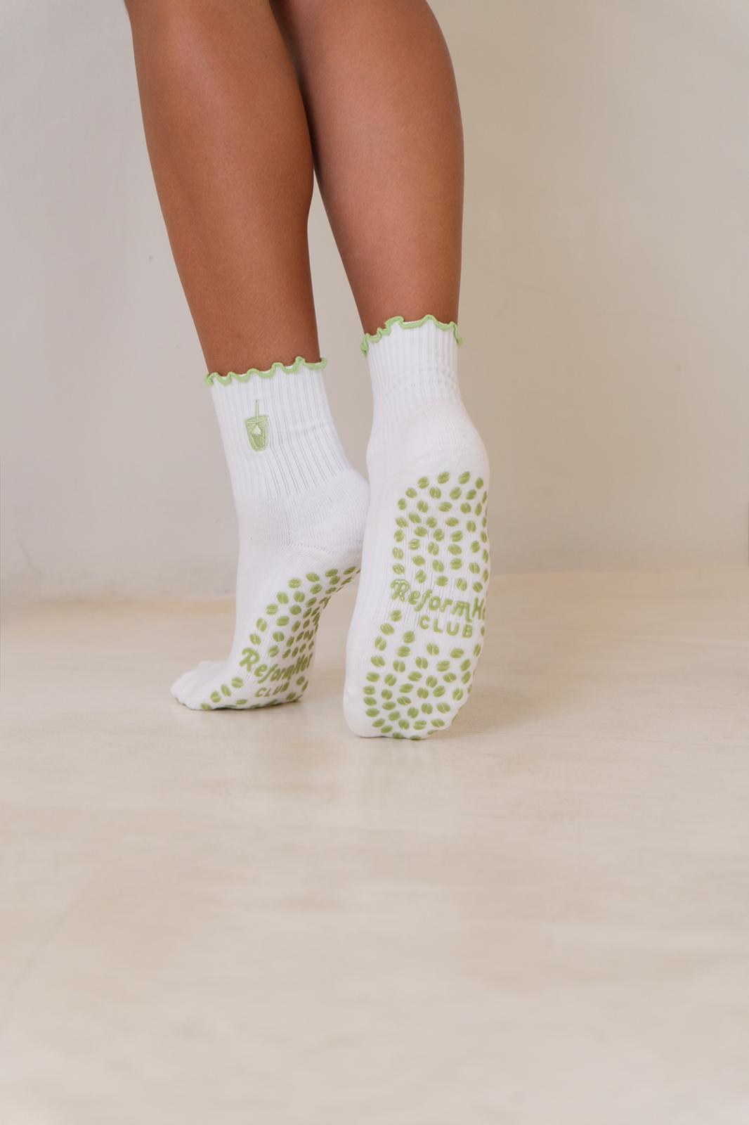 Matcha Energy Grip Sock