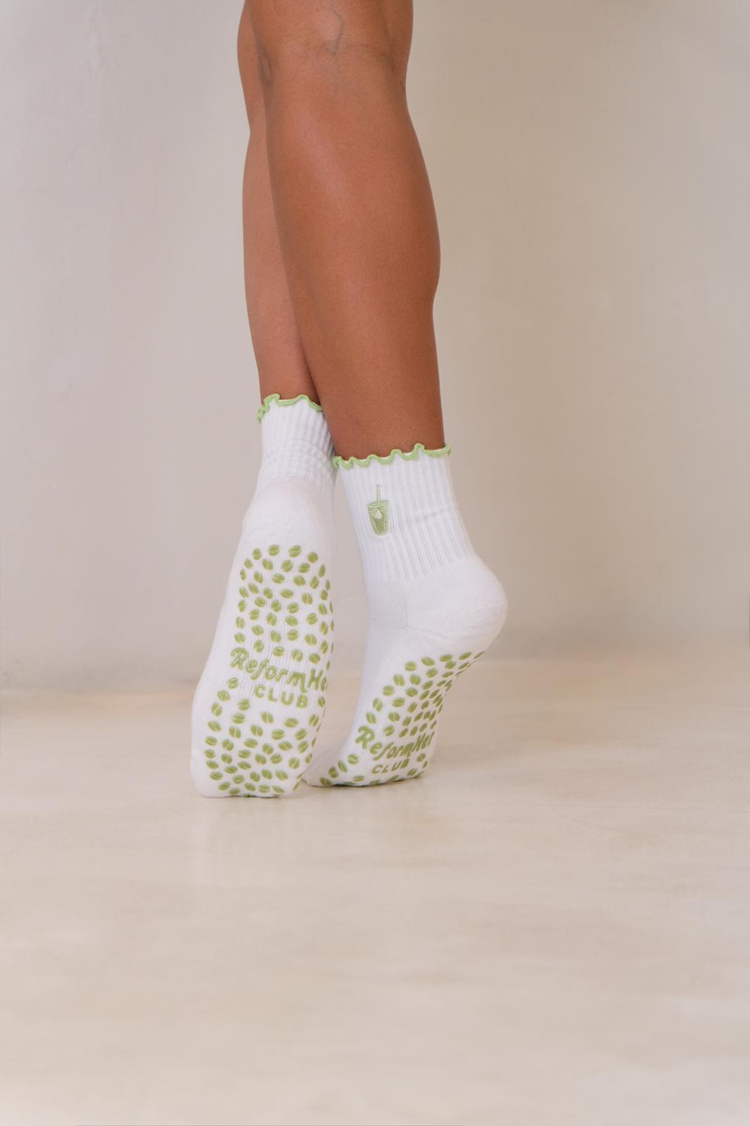 Matcha Energy Grip Sock